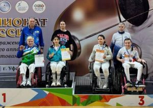 Осетинская фехтовальщица Ирина Тибилова завоевала золото на чемпионате России