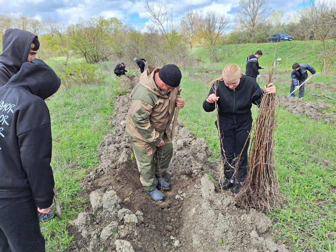 В Моздоке появился Сад памяти в честь участников Великой Отечественной войны
