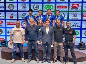 Семь медалей завоевали осетинские борцы на первенстве России среди юниоров до 21 года