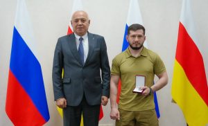 Медалью «Во Славу Осетии» награжден военнослужащий российской армии, уроженец Сунжи