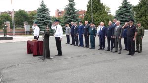 Дзанайты Барис архайдта Уæрæсейы Æдасдзинады Федералон Службæйы арæнхъахъхъæнæн оргæнты 107 азы кадæн  мадзалы