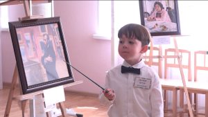 Ахуырадон центр «Интеллект»-ы бындурыл сывæллæтты рæвдауæндоны байгом цымыдисаг аивадон галерей