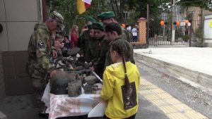 К юбилейной годовщине Победы поисковый отряд Моздокского района организовал цикл выставочных мероприятий