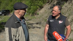 Единственная дорога в Верхний Садон стала практически непроходимой после проведения коммунальных работ