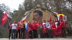 Активисты регионального отделения «Бессмертного полка России» провели автопробег в Цее