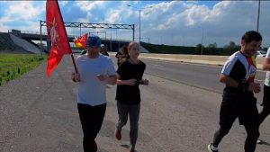 Массовый забег в честь 80-летия Великой Победы провел клуб «Барсы Алании»