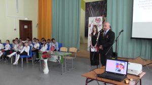 В школе станицы Павлодольской открыли Парту Героя – кавалера двух орденов Мужества Владимира Мысовского