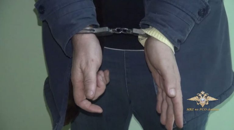 28-летний житель Ардона задержан за нанесение ножевого ранения во Владикавказе