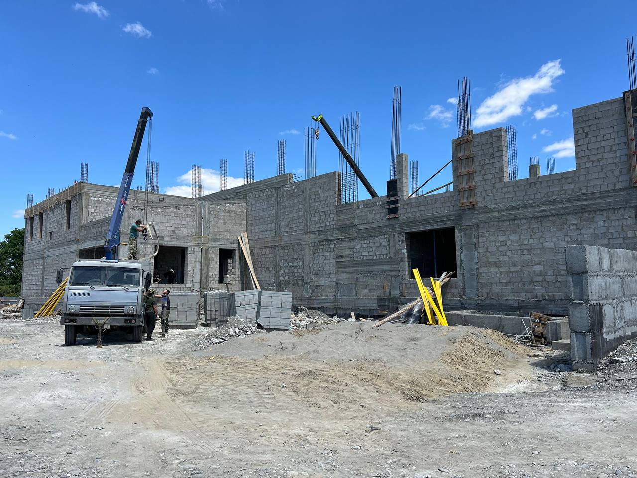 Центр культурного развития строится в Эльхотово