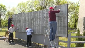 Представителей фамилии Бокоевых привели в порядок монумент фронтовикам-кадгаронцам