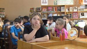 Более 30 детей приняли участие в игре «Что? Где? Когда?», посвященной 226-летию со дня рождения А.С. Пушкина