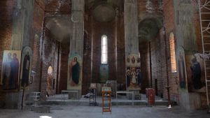 В Заводском строят храм великомученика и целителя Пантелеимона