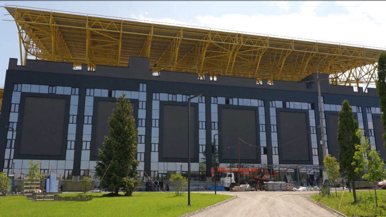 Стадион «Спартак» готовится к техническому открытию