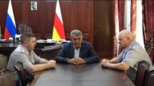 Сергей Меняйло провел рабочую встречу с новым руководителем УФСИН Константином Шулаковым