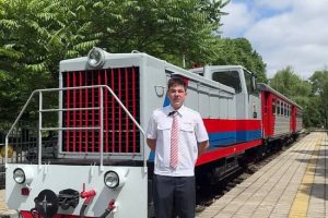 На Владикавказской детской железной дороге в Северной Осетии открылся новый сезон