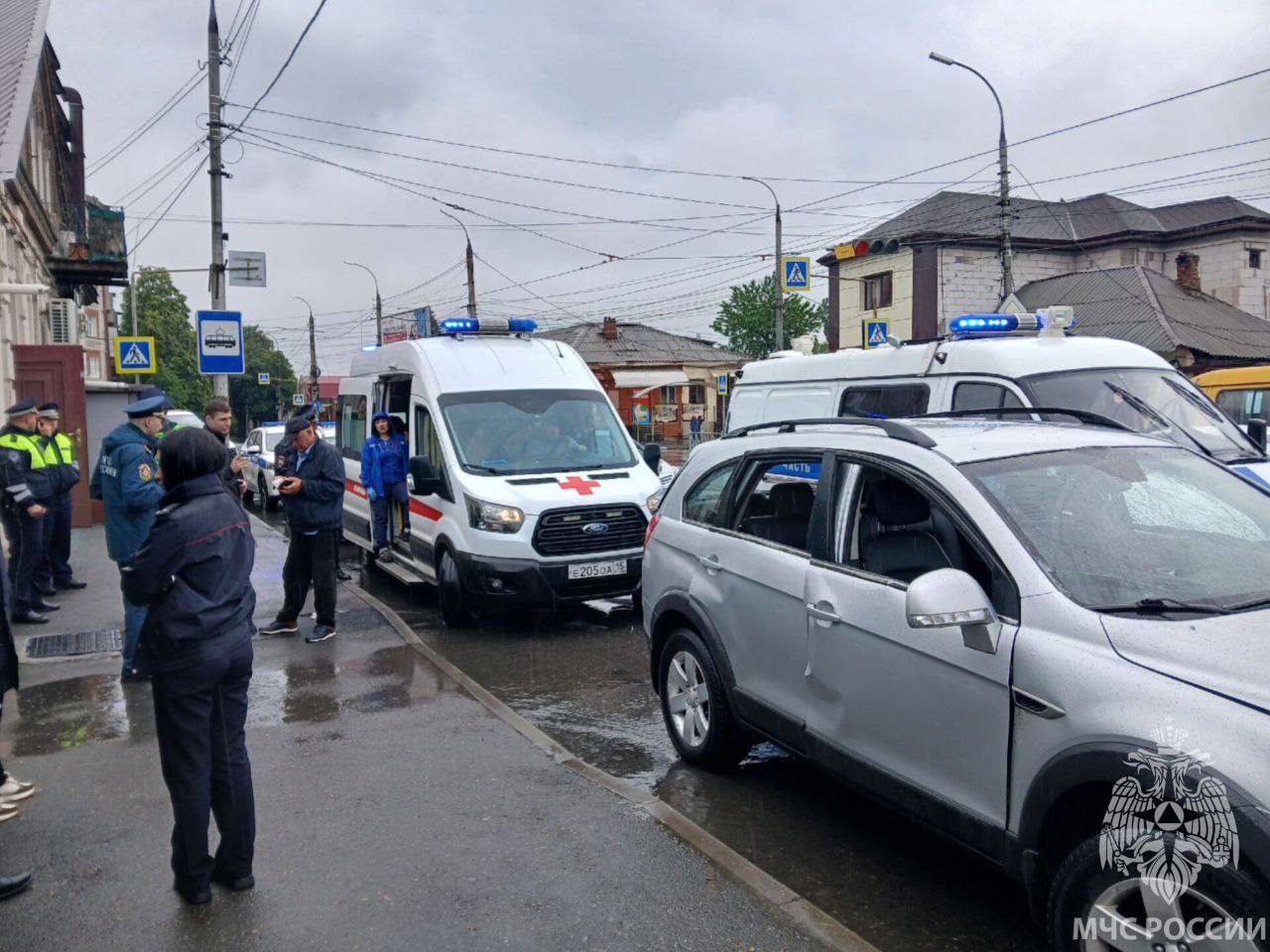 Двое человек с ожогами доставлены в КБСП Владикавказа