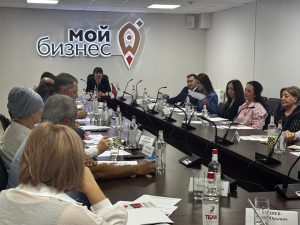 Представителей бизнес-сообщества республики провели встречу с рабочей делегацией Российского экспортного центра