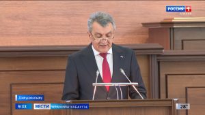 Сергей Меняйло æрвылазон докладимæ раныхас кодта республикæйы Парламенты