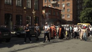 Крестный ход в память о святых царственных страстотерпцев прошел во Владикавказе