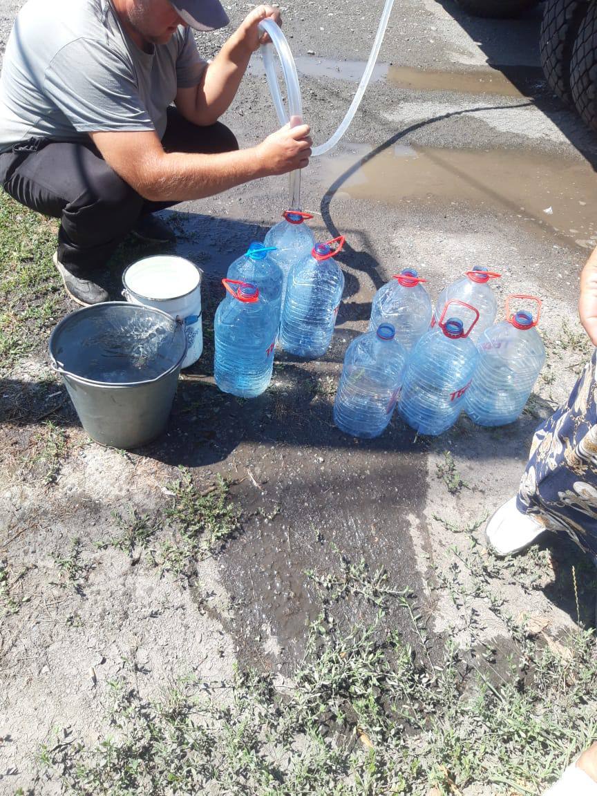 В с. Михайловское организован подвоз воды