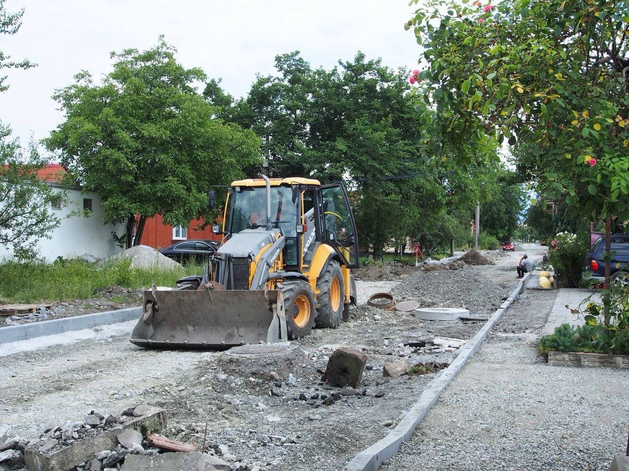 Ремонт на ул. Галковского от ул. Островского до Х. Мамсурова проводят впервые за 30 лет