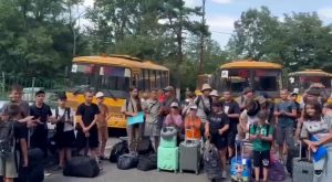 88 детей из подшефного Черниговского округа Запорожской области приехали на отдых в Северную Осетию