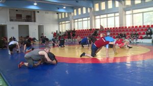 40 спортсменов со всей страны приехали в Северную Осетию для участия во Всероссийских тренировочных сборах студенческой лиги по вольной борьбе