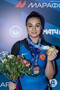 Североосетинская спортсменка стала трёхкратной чемпионкой России по тяжёлой атлетике