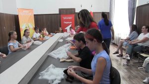 «Фыдæн – хъазæн» æнахуыр акци Мæздæджы сарæзтой парти «Иугонд Уæрæсейы»