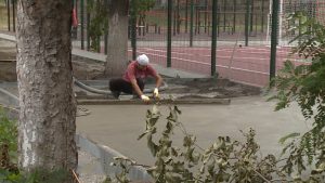 В поселке Заводском началось строительство модульного спортивного комплекса