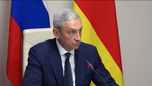 Борис Джанаев провел рабочее совещание с участием начальника Департамента Росгидромета по ЮФО и СКФО Ольги Заболотной