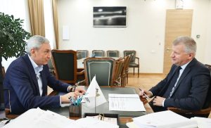 Борис Джанаев и замминистра просвещения РФ Андрей Николаев провели рабочую встречу в Москве