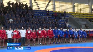 Во Владикавказе проходит чемпионат Северо-Кавказского федерального округа войск Национальной гвардии по самбо