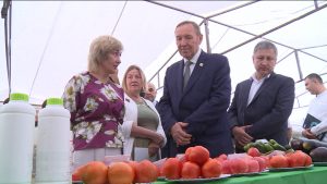 Ежегодная выставка «День поля» открылась сегодня в Михайловском