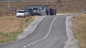 В Южной Осетии торжественно открыли участок дороги, соединивший трассу Цхинвал — Знаур с территорией агропредприятия «Южный сад»