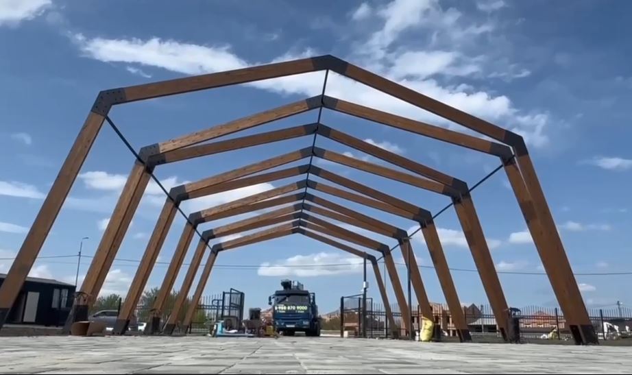 Новый парк в Беслане площадью 22 гектара готов к эксплуатации