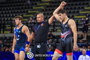 Давид Дзебисов – победитель первенства мира по вольной борьбе