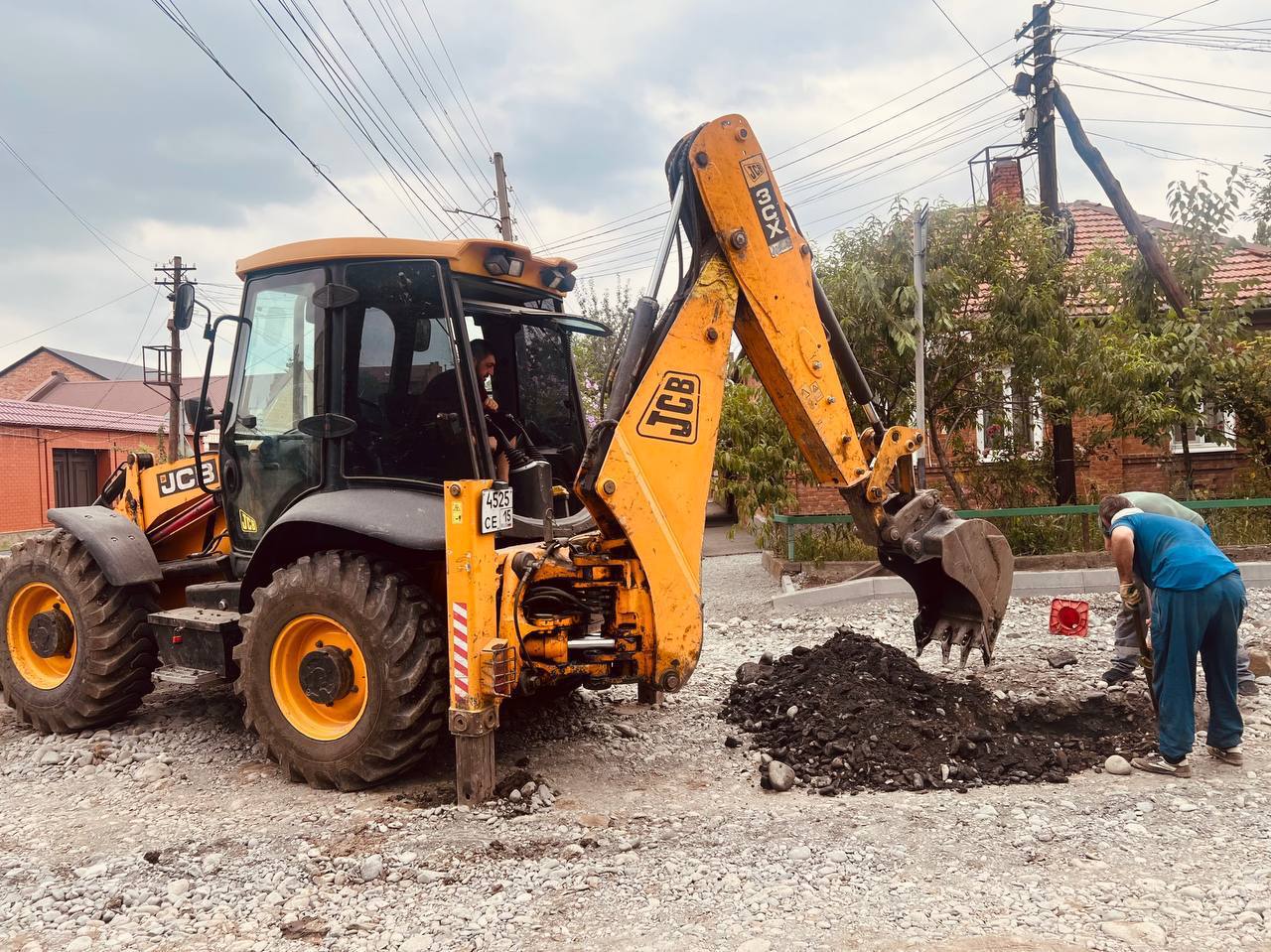 Впервые за 65 лет во Владикавказе ремонтируют улицу Кцоева на участке от Гончарова до Гастелло