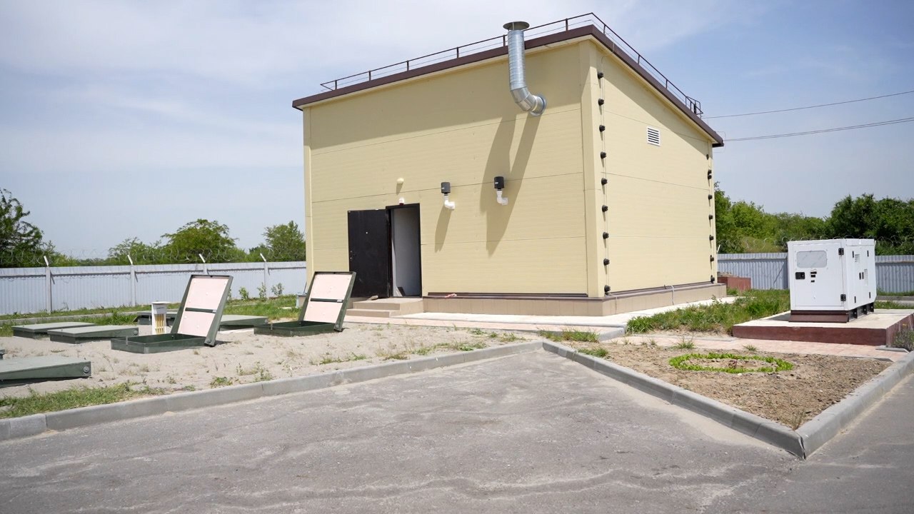 Очистные сооружения в пос. Притеречном ввели в эксплуатацию