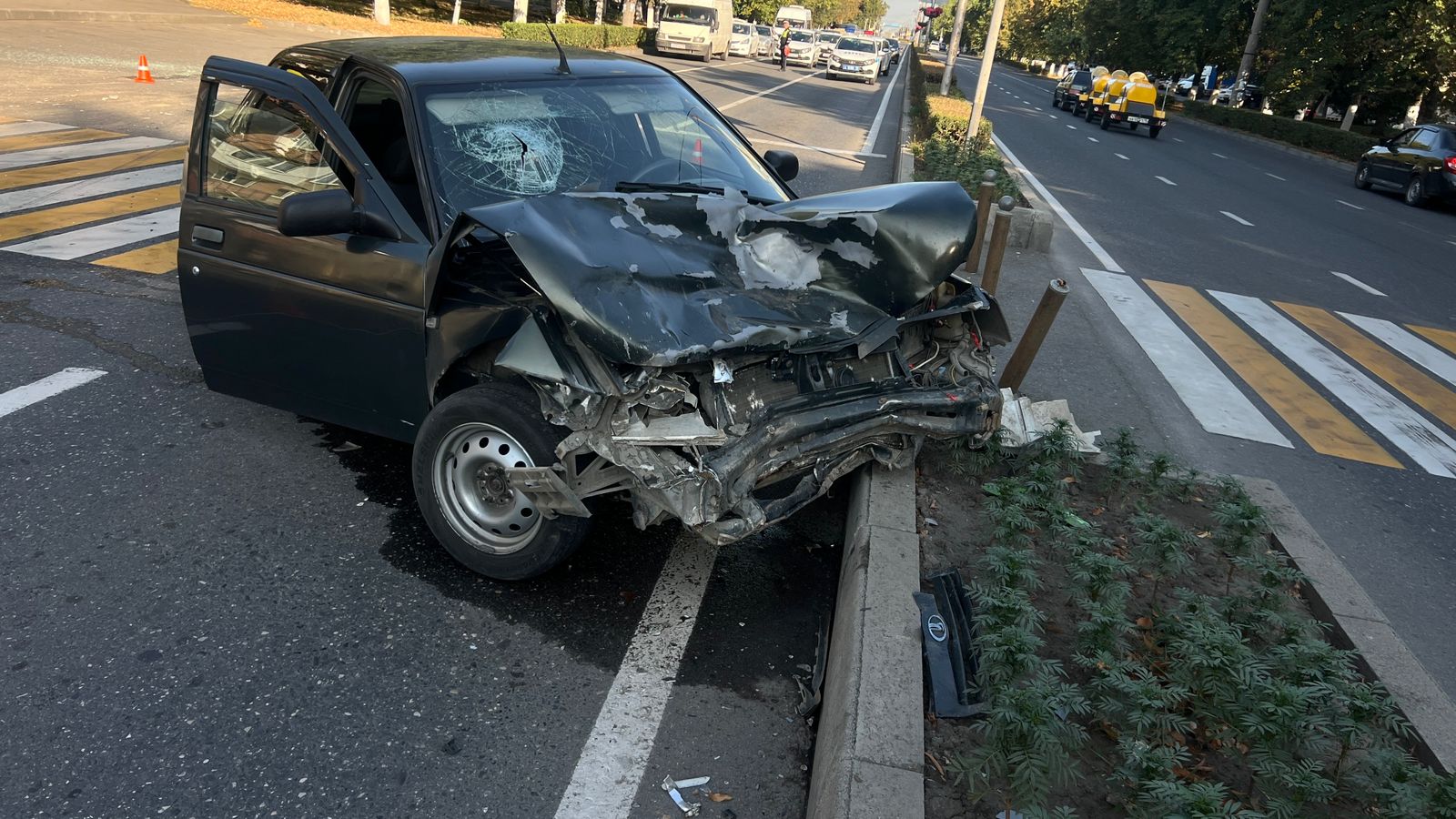 Два человека пострадали в ДТП на пр.Коста во Владикавказе