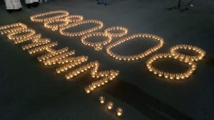 Во Владикавказе прошла акция «Свеча памяти», посвященная 17-й годовщине пятидневной войны 2008 года