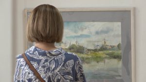 В залах Союза художников Северной Осетии открылась выставка «Краски России»