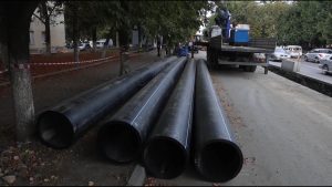 Дондзæуæн хызты специалисттæ бавнæлдтой Дзæуджыхъæуы Шмулевичы уынджы доны хæтæлтæ ивынмæ