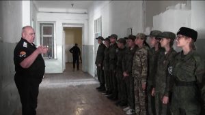 Моздокские казачата сдали свой первый экзамен