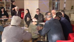 В Национальной научной библиотеке прошел круглый стол Всероссийской общенациональной премии «Гипертекст»