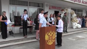 Кадетам станицы Луковская вручили награды Мнобороны