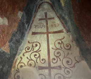 Начались работы по консервации фресковой живописи на стенах Нузальской часовни