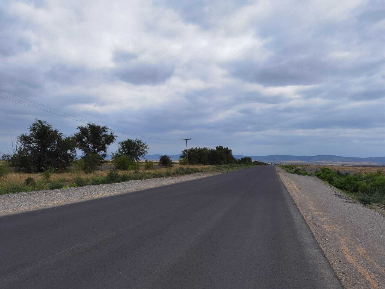 Завершается ремонт участка региональной дороги Моздок – Чермен – Владикавказ