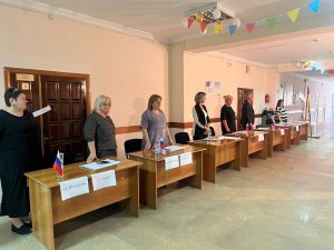 Начался второй (заключительный) день голосования на выборах в органы местного самоуправления в РСО-А