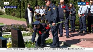 На Аллее Славы почтили память бойцов отряда спецназначения «Булат», которые погибли при исполнении служебного долга